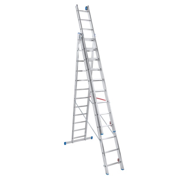 PETRA Échelle professionnelle transformable aluminium 3 plans