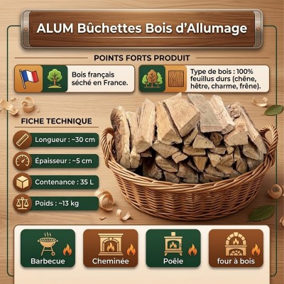 Bois d'allumage 2