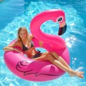 Bouée gonflable flamant rose
