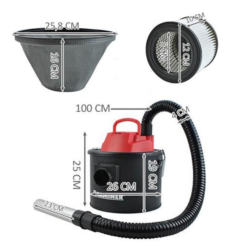 KAMINER II 20 L dimensions