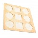 Puzzle en bois socle