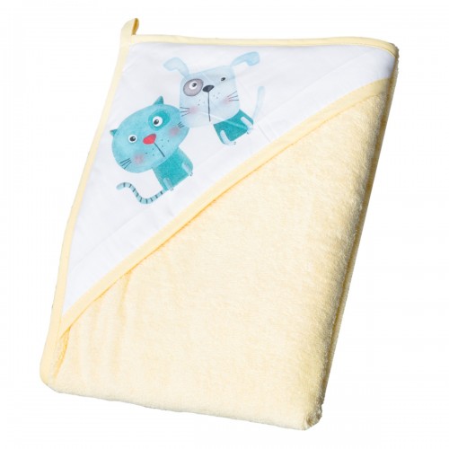 Drap de bain serviette toilette cape bébé