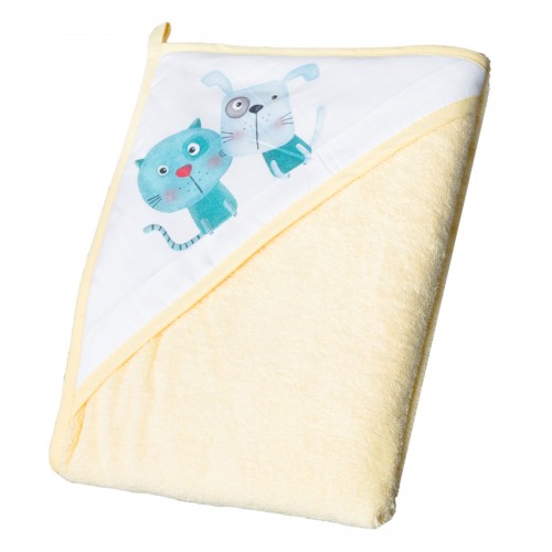 Drap de bain serviette toilette cape bébé