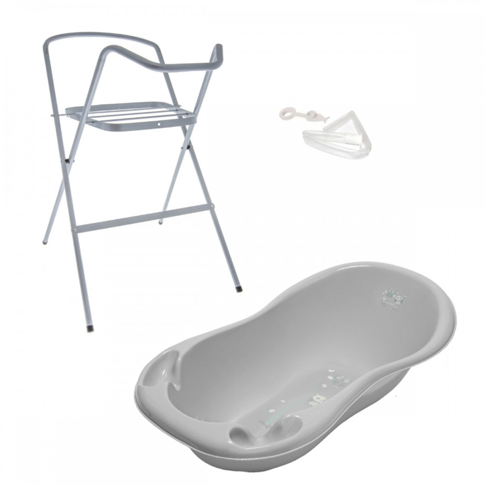 Baignoire Bebe Sur Pied Avec Evacuation Baignoire pour bébé, pieds et tuyau d'évacuation en option. En promo