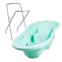 Baignoire 2 en 1 Vert avec Pieds