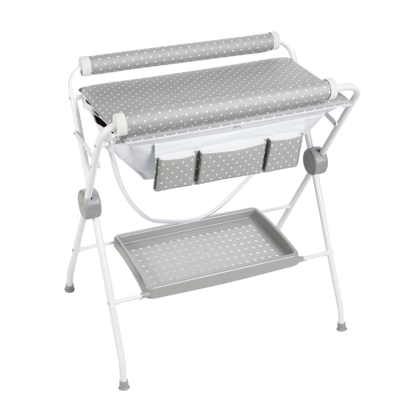 Combine Baignoire Bebe Et Table A Langer Pliant Tout En Un
