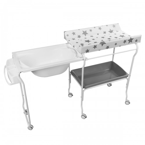LIV Baignoire table à langer chariot sur roulettes