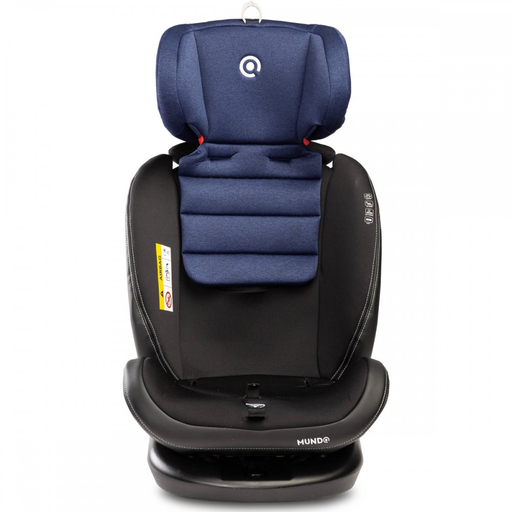 MUNDO Siège-auto pivotant 360° ISOFIX évolutif Groupe 0+/1/2/3