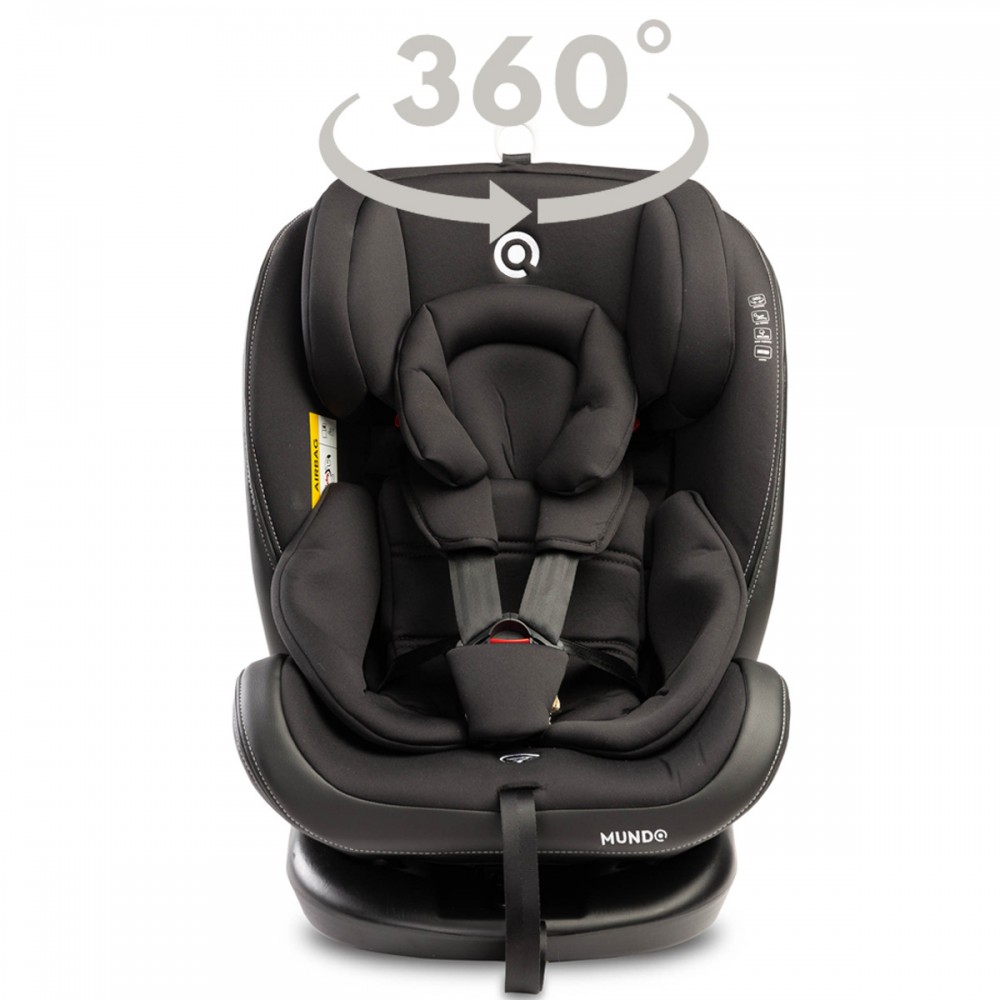 Siège-auto évolutif et pivotant à 360° Top Tether et ISOFIX 0 à 36 kg