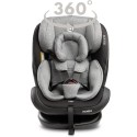 MUNDO Siège-auto pivotant 360° ISOFIX évolutif Groupe 0+/1/2/3