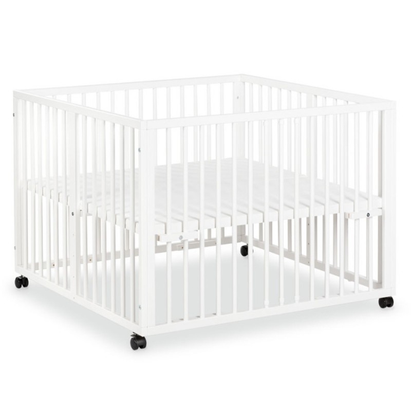 Parc Pour Bebe Reglable Jonas En Bois Avec Roulettes De 0 A 15 Kg Parc Pour Bebe Reglable Jonas En Bois Avec Roulettes De 0 A 15 Kg