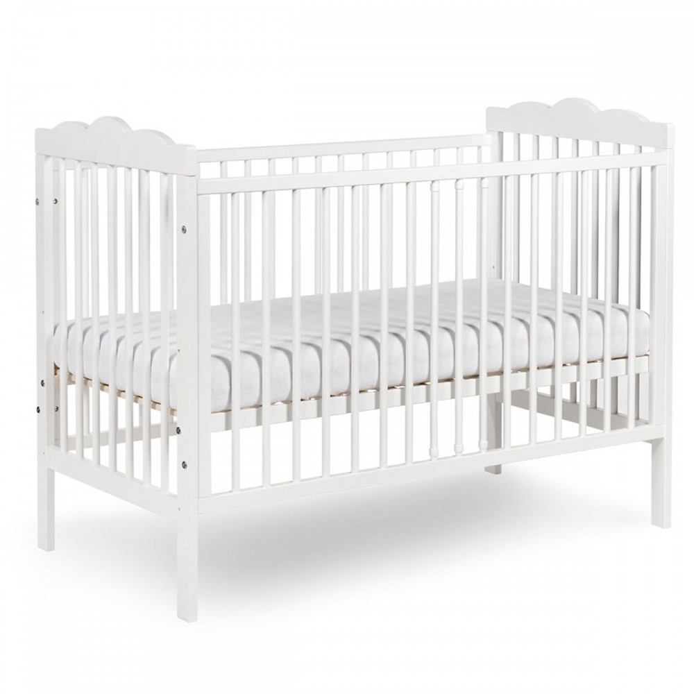 Lit Bebe Avec Barreaux Amovibles En Pin Massif 1x60 Radek Iii