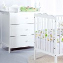 Commode à langer évolutive