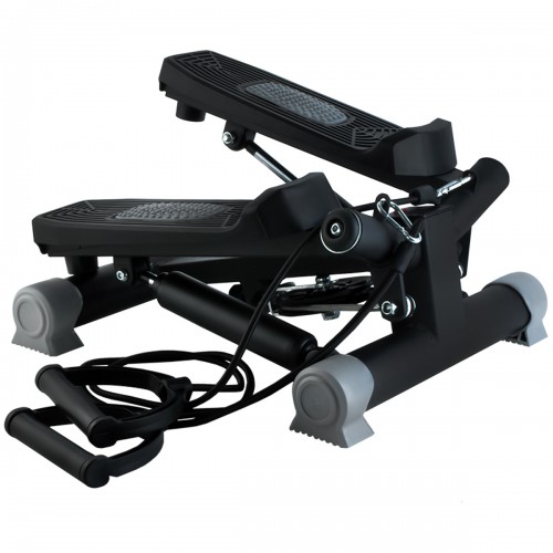 Stepper cardio fitness training avec élastiques