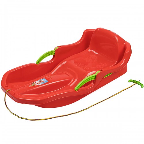 Luge enfant rouge