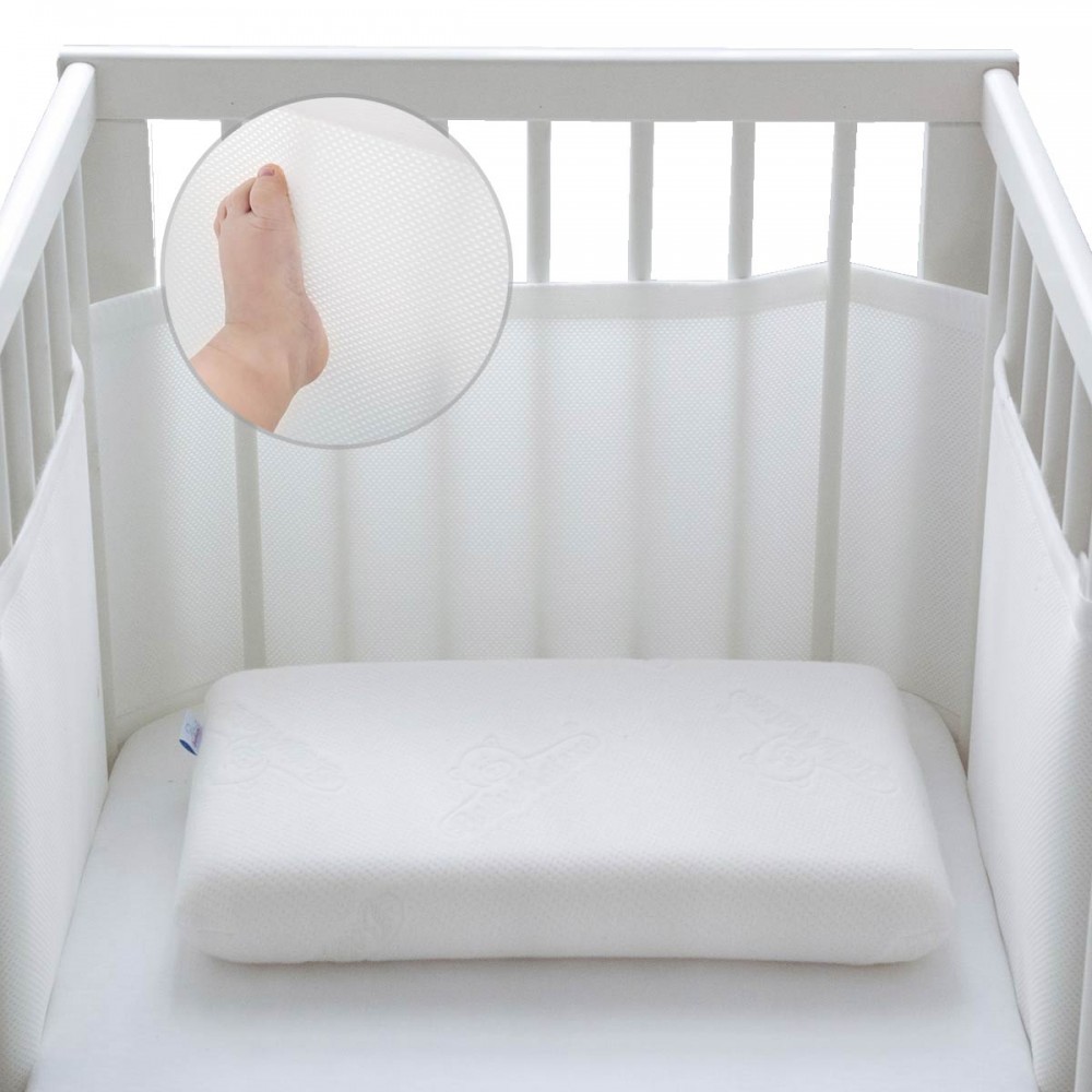 Protège barreau tour de lit respirant BUMP AIR technologie AERO MESH 3D