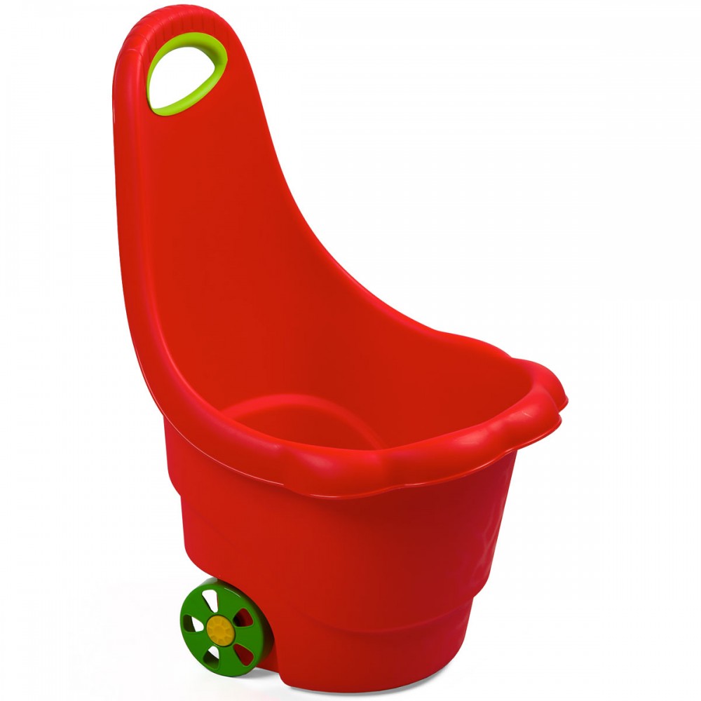 Chariot Panier a roulettes supermarche enfant - H poignee 54 cm - Coloris  Rouge - Jouet D'imitation - Enfant - Course - Supermarche - Cdiscount Jeux  - Jouets