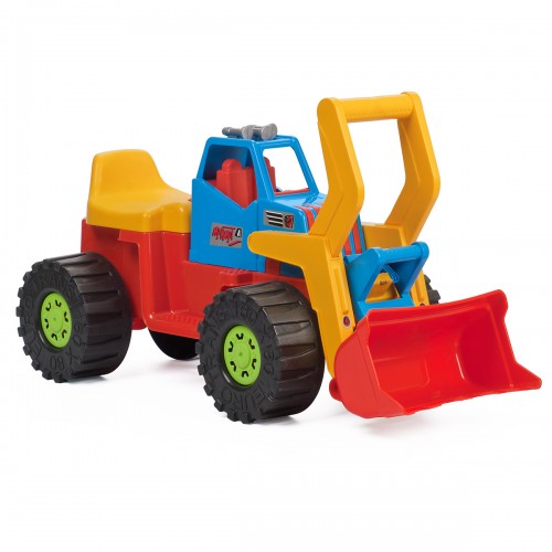 Porteur tractopelle camion enfant jouet d'extérieur