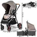 Poussette combinée enfants