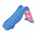 Toboggan jardin Dino bleu 