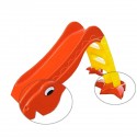 Toboggan Dino intérieur extérieur rouge