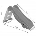 	Toboggan Dino glisse 114 cm intérieur extérieur