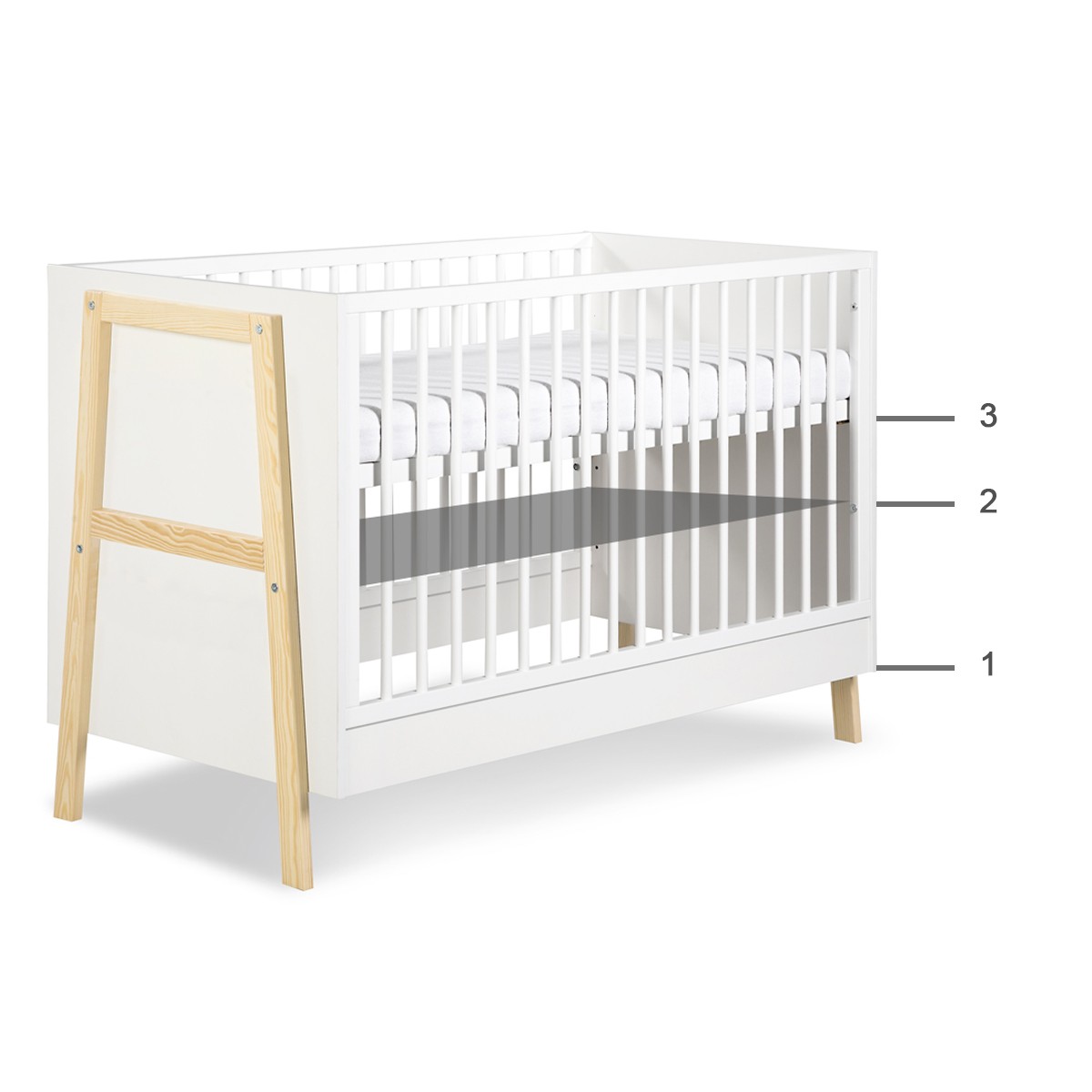 Hugo Lit Bebe A Barreaux 1x60 Avec Sommier Reglable Ebay Hugo Lit Bebe A Barreaux 1x60 Avec Sommier Reglable Ebay