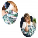 Tablier allaitement feuilles
