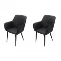 fauteuils noirs fauteuils noirs