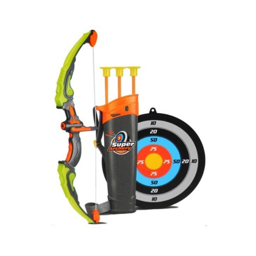 ARCHERY Arc lumineux pour enfant avec carquois, flèches et cible