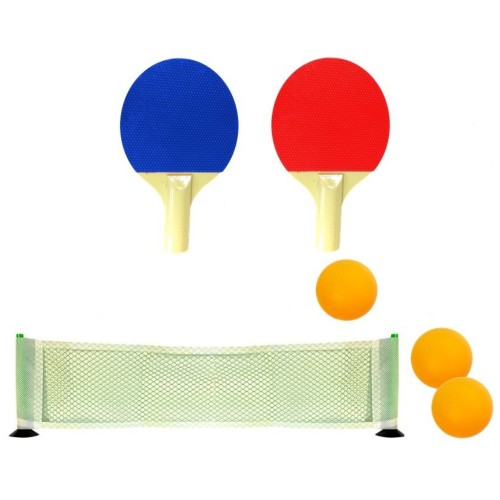 PONG Mini set de ping-pong pour enfant avec raquettes, balles et filet