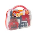 POWER TOOLS Mallette à outils pour enfant avec perceuse et marteau