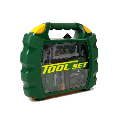 TOOL SET Mallette à outils pour enfant avec perceuse et scie