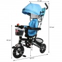 Tricycle bleu