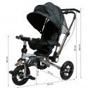 Tricycle pliable noir