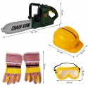  tronçonneuse gants masque casque