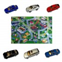 Garage tapis enfant