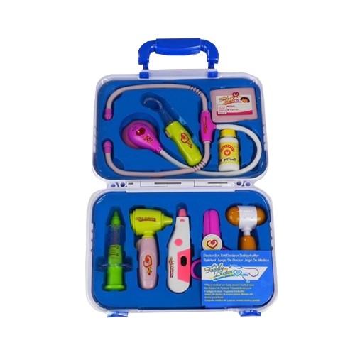 FAMILY DOC Valise de docteur jeu avec accessoires