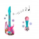 SOUNDS Set guitare et micro pour karaoké son et lumière