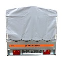 Remorque avec bâche haute Remorque avec bâche haute