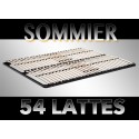 Sommier à lattes Résistant - fermeté réglable