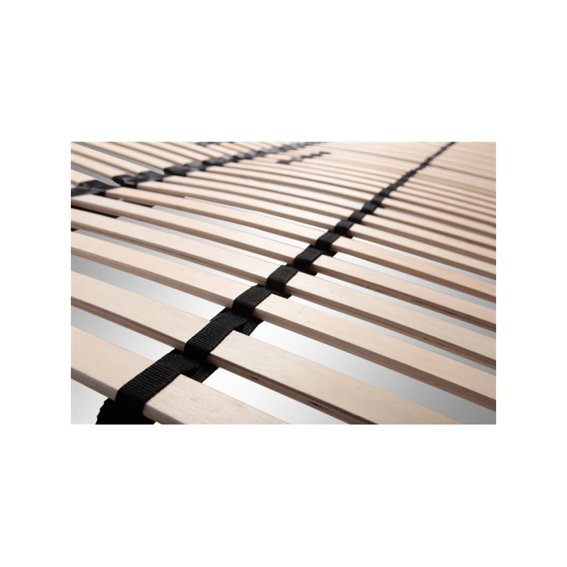 Sommier à lattes + pieds inclus 