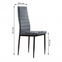 Chaises S2 gris