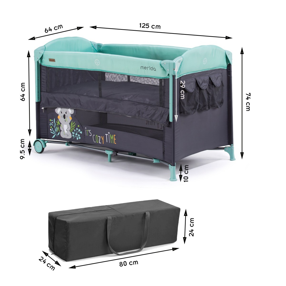 Merida Lit Parapluie Cododo Hauteur Reglable Eur 79 90 Picclick Fr