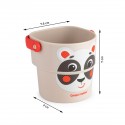 HELLO jeu de bain 3 petits seaux avec anse