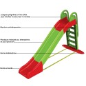 toboggan enfant vert