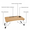 Support ordinateur tablette , plateau repas, mug