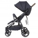 Poussette duo / double grise