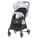 poussette pliable compacte grise