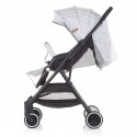 poussette pliable compacte grise